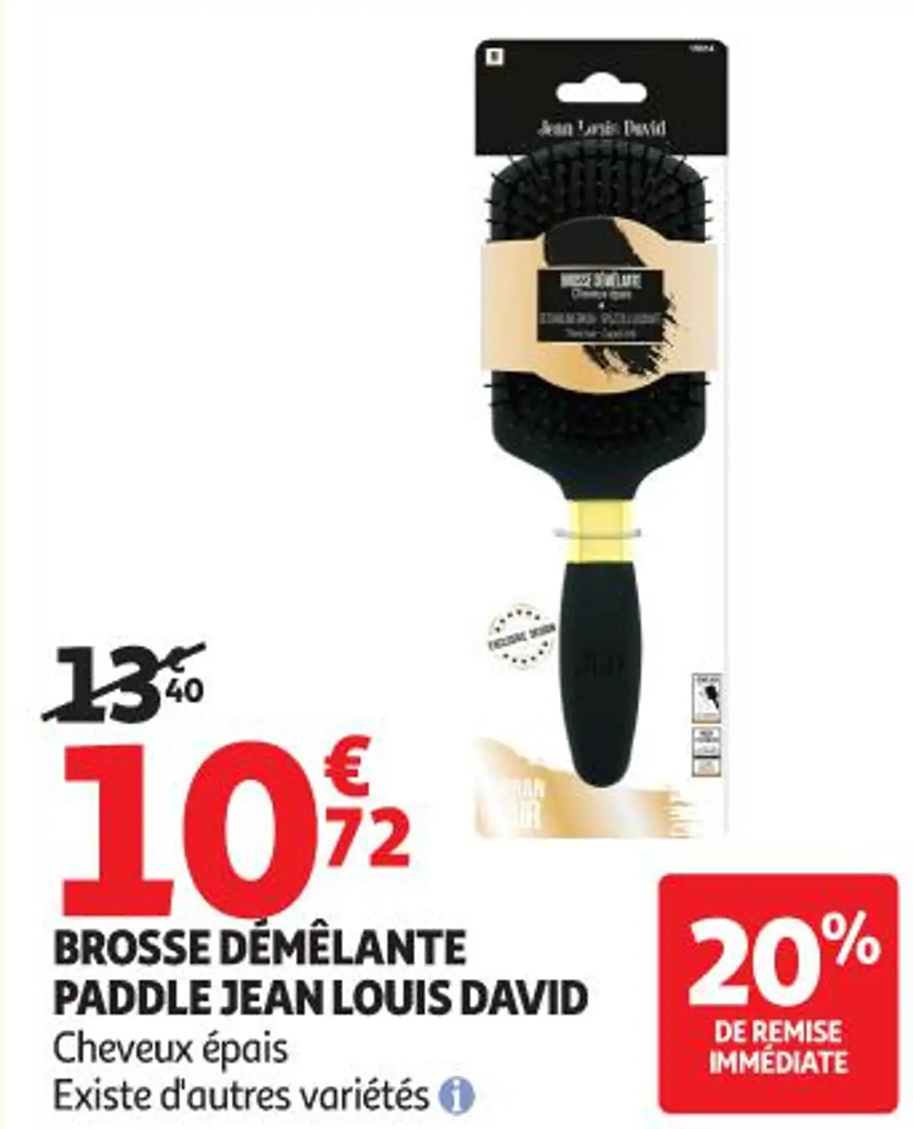 BROSSE DÉMÊLANTE PADDLE JEAN LOUIS DAVID