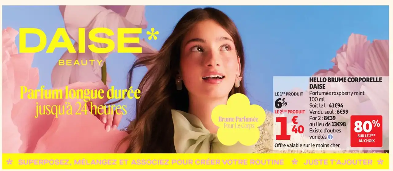 Hello brume corporelle daise