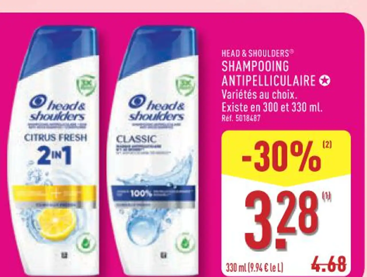 Head & shoulders Shampooing antipelliculaire