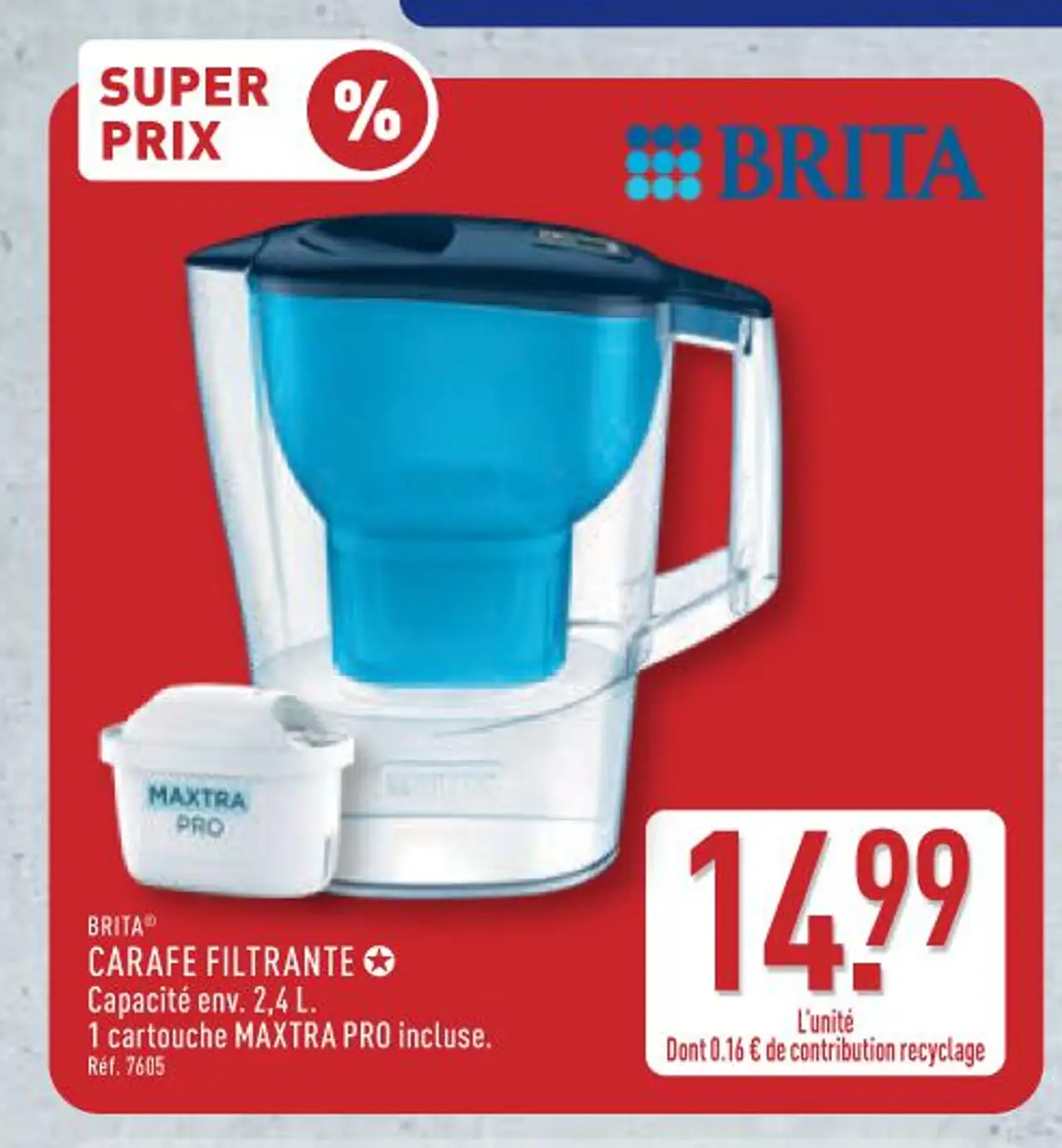 BRITA® CARAFE FILTRANTE