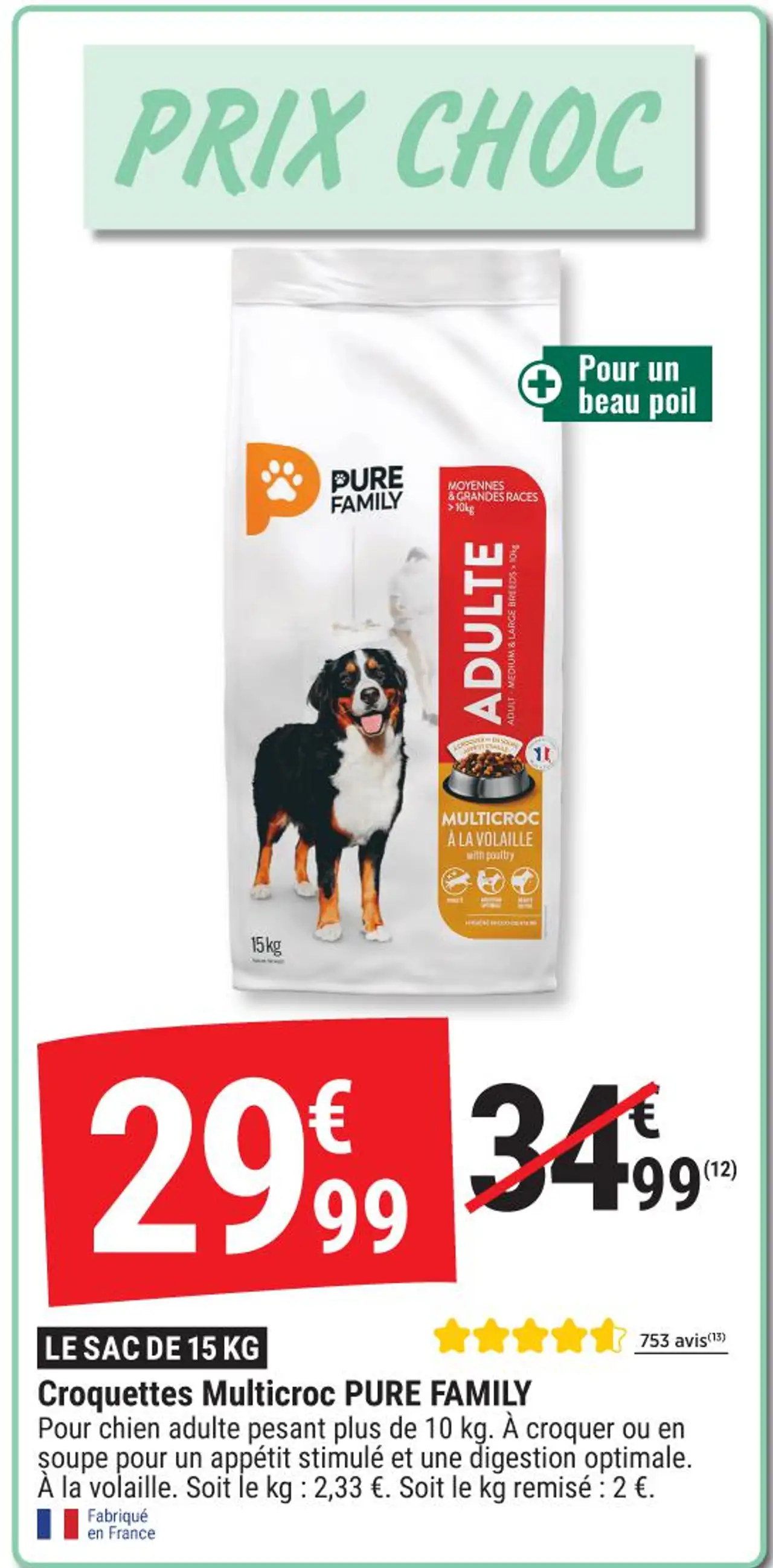 Croquettes Multicroc PURE FAMILY