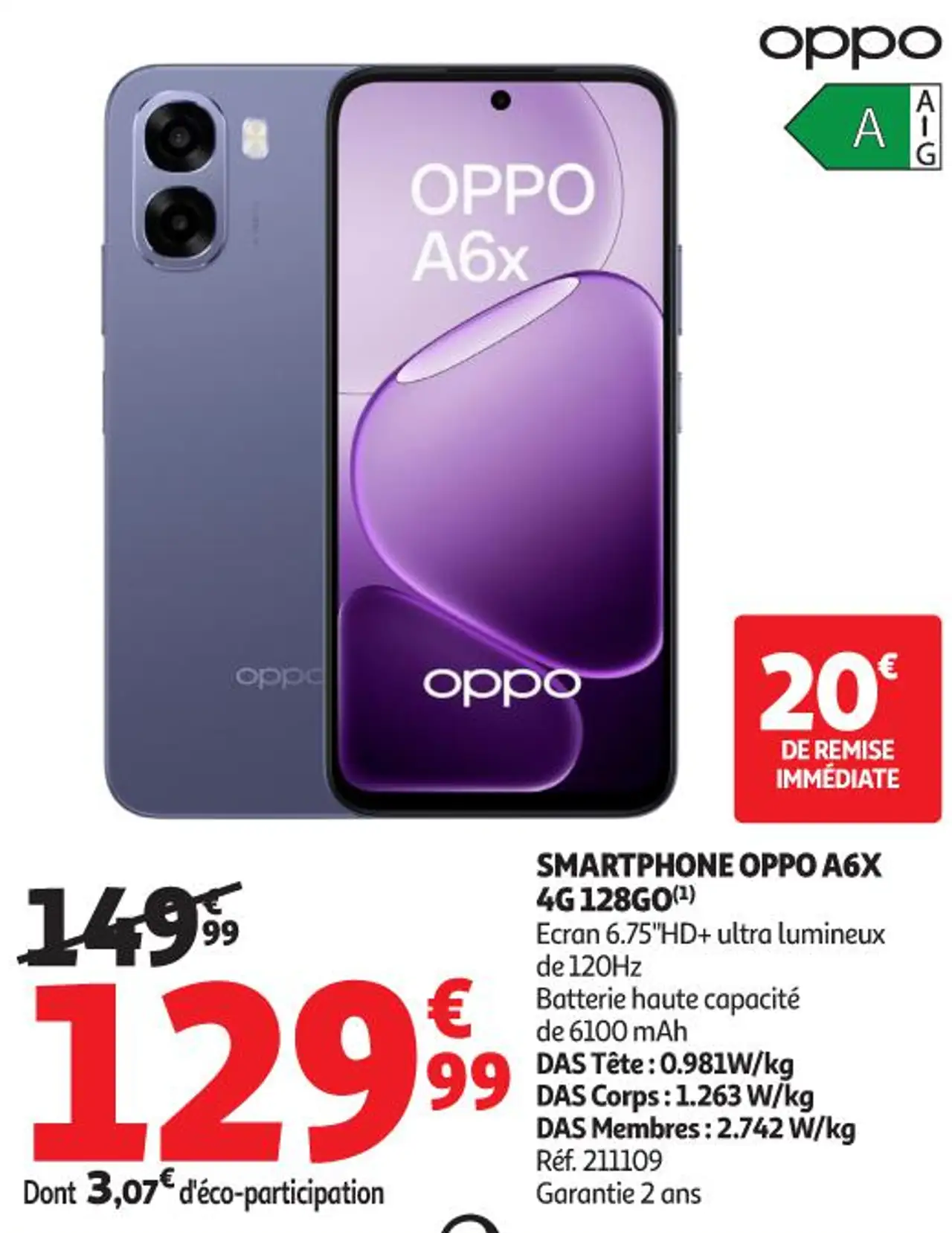 SMARTPHONE OPPO A6X 4G 128GO(1)