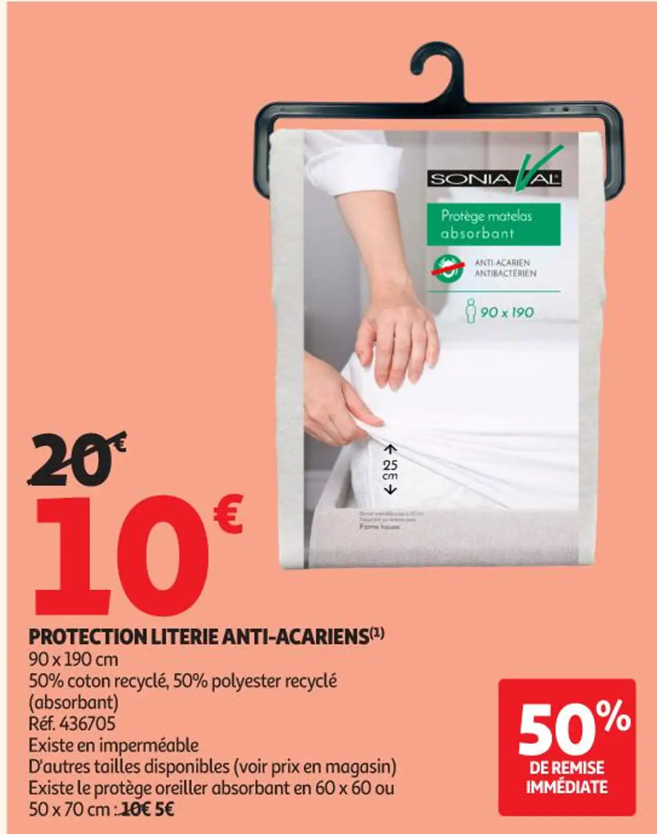PROTECTION LITERIE ANTI-ACARIENS