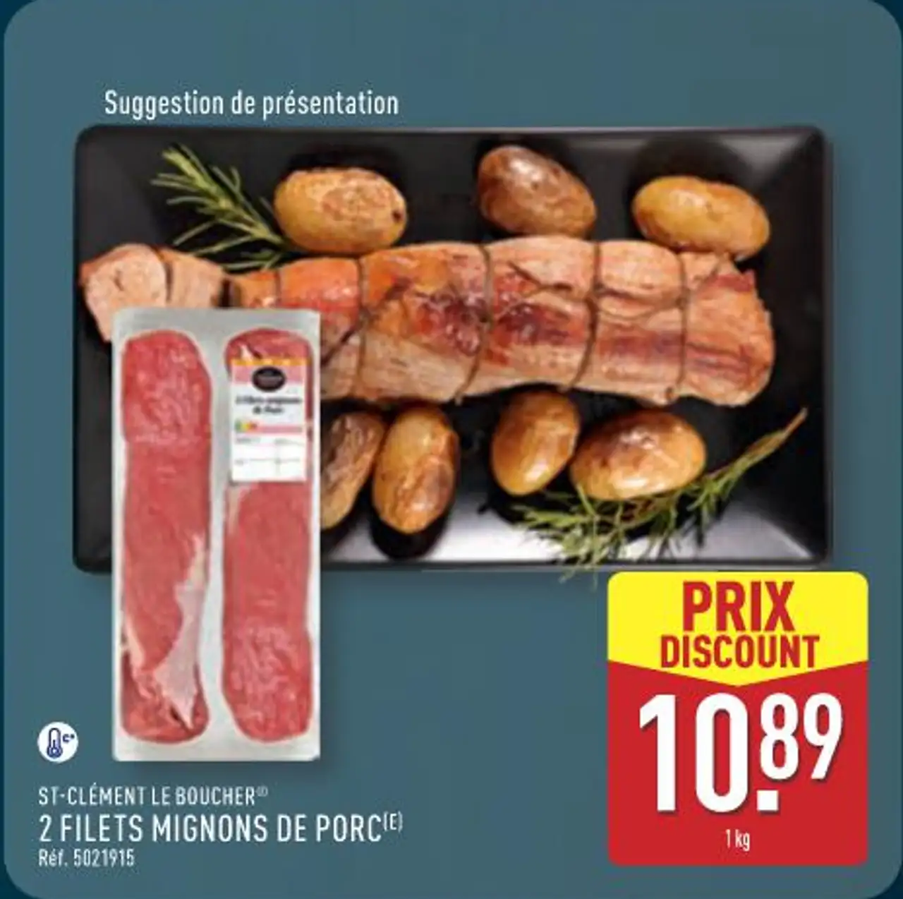 2 FILETS MIGNONS DE PORC