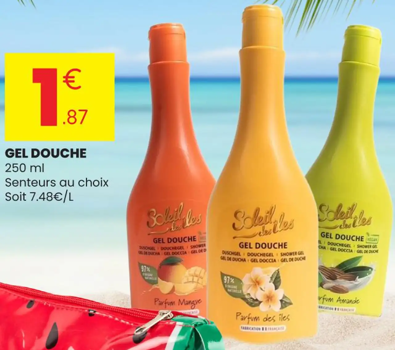 Soleil des iles GEL DOUCHE