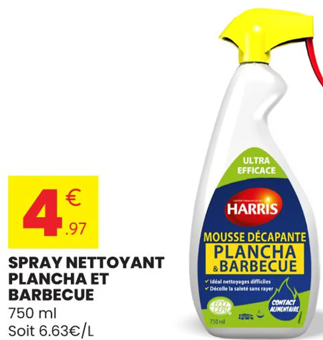 SPRAY NETTOYANT PLANCHA ET BARBECUE