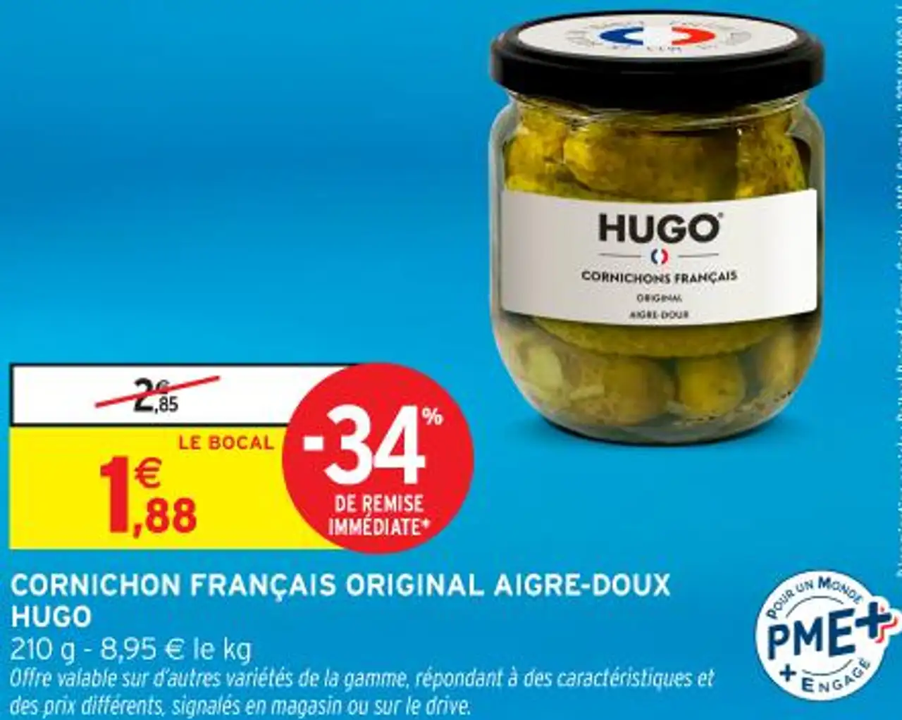 CORNICHON FRANÇAIS ORIGINAL AIGRE-DOUX