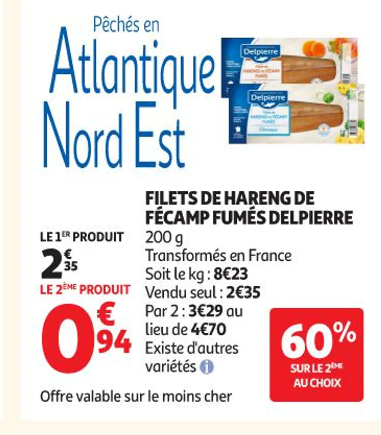 FILETS DE HARENG DE FÉCAMP FUMÉS DELPIERRE