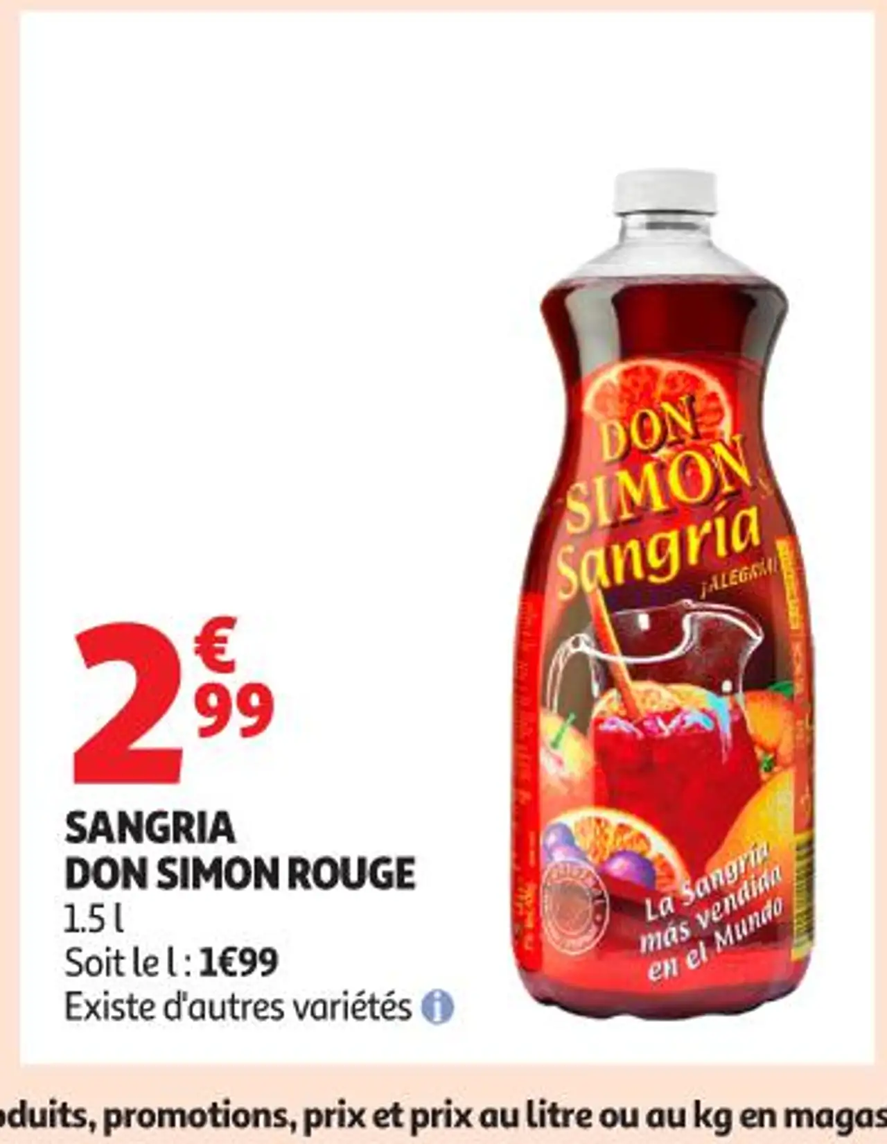 Sangria Don Simon rouge