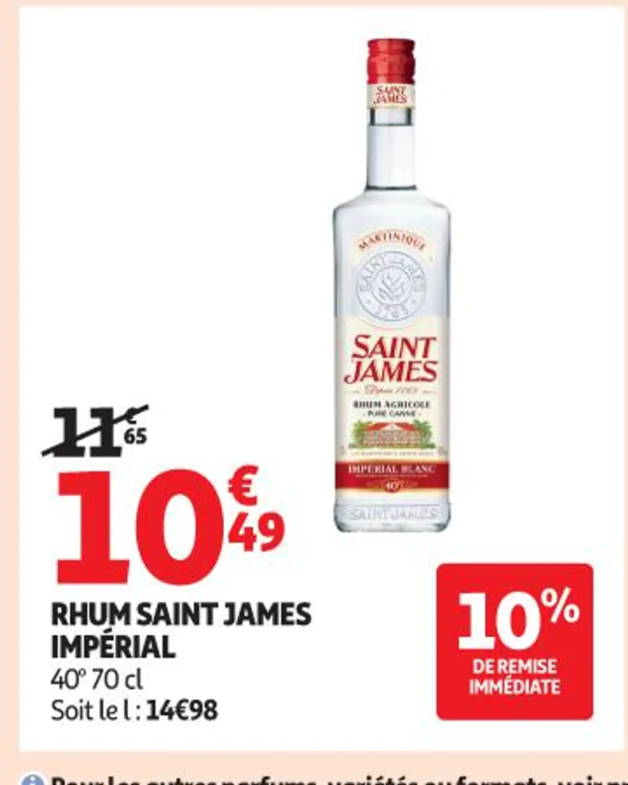 Rhum Saint James Impérial