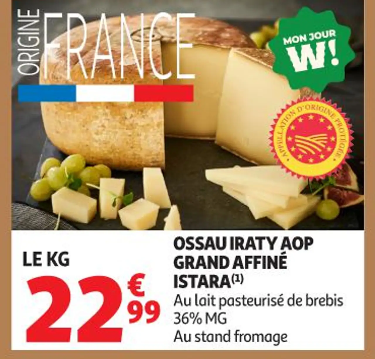 Ossau iraty aop grand affiné istara(1)