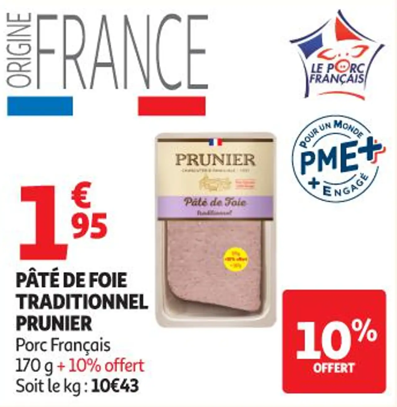 PÂTÉ DE FOIE TRADITIONNEL PRUNIER
