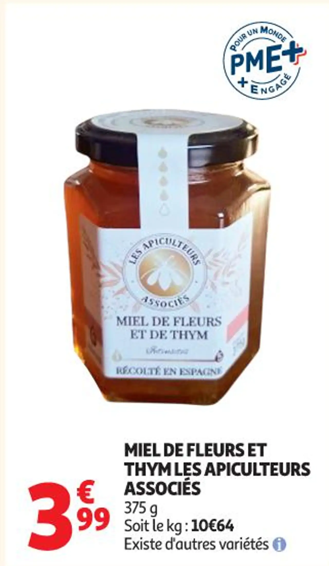 MIEL DE FLEURS ET THYM LES APICULTEURS ASSOCIÉS