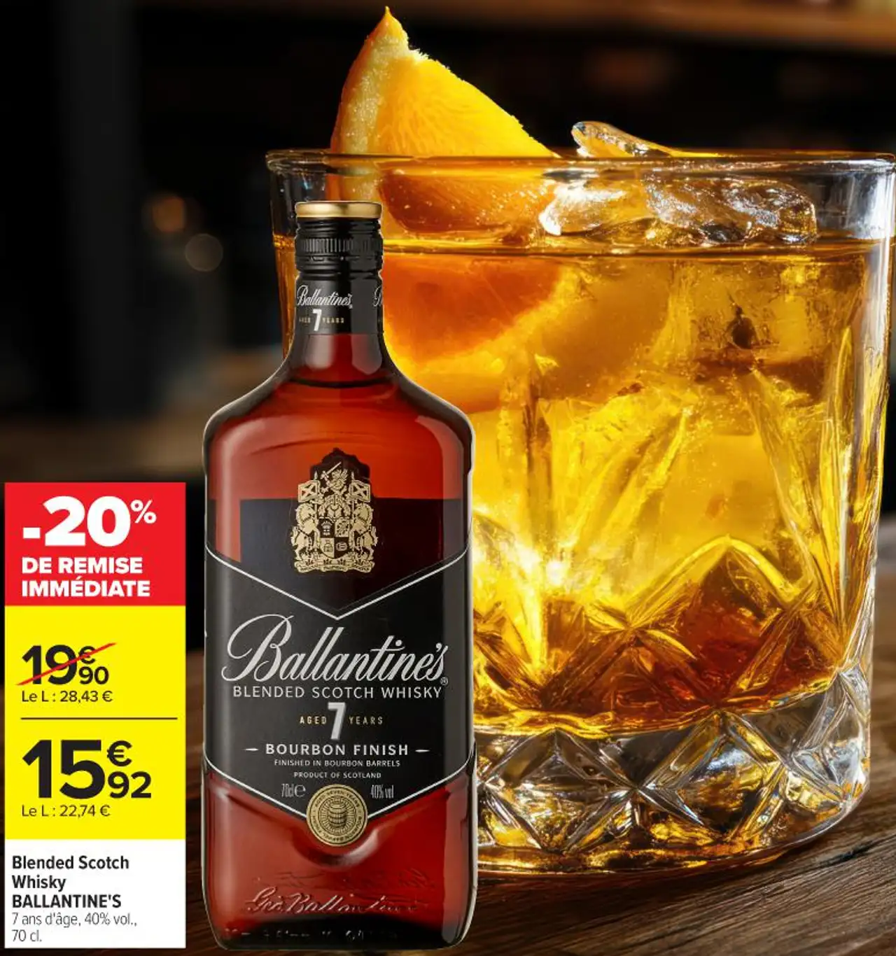Blended Scotch Whisky BALLANTINE'S