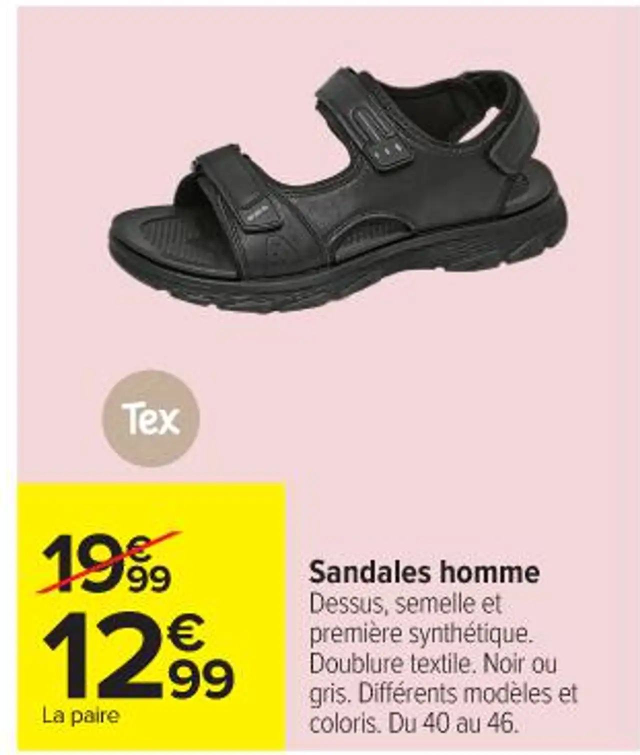 Sandales homme