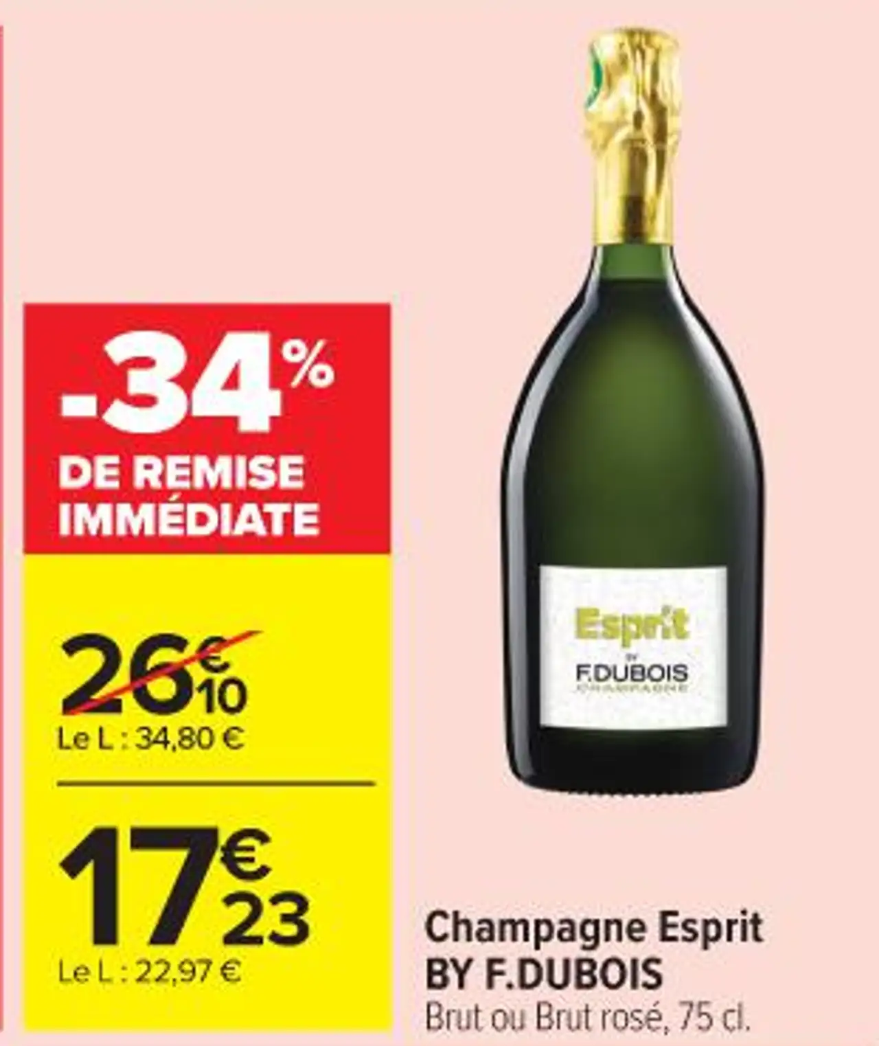 Champagne Esprit BY F.DUBOIS
