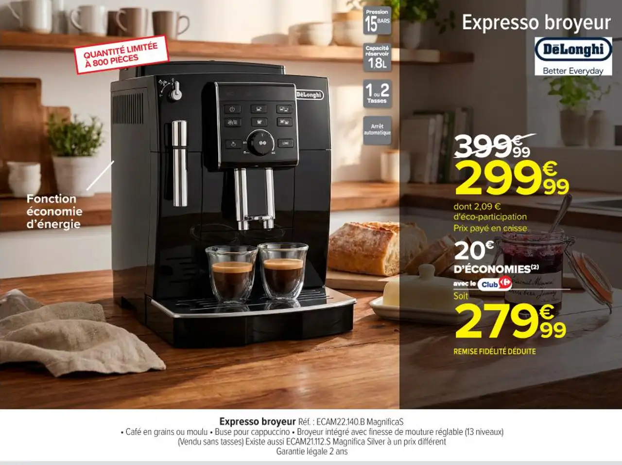 Expresso broyeur