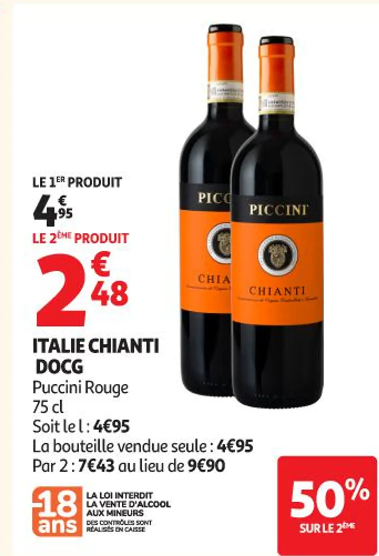 ITALIE CHIANTI DOCG Puccini Rouge