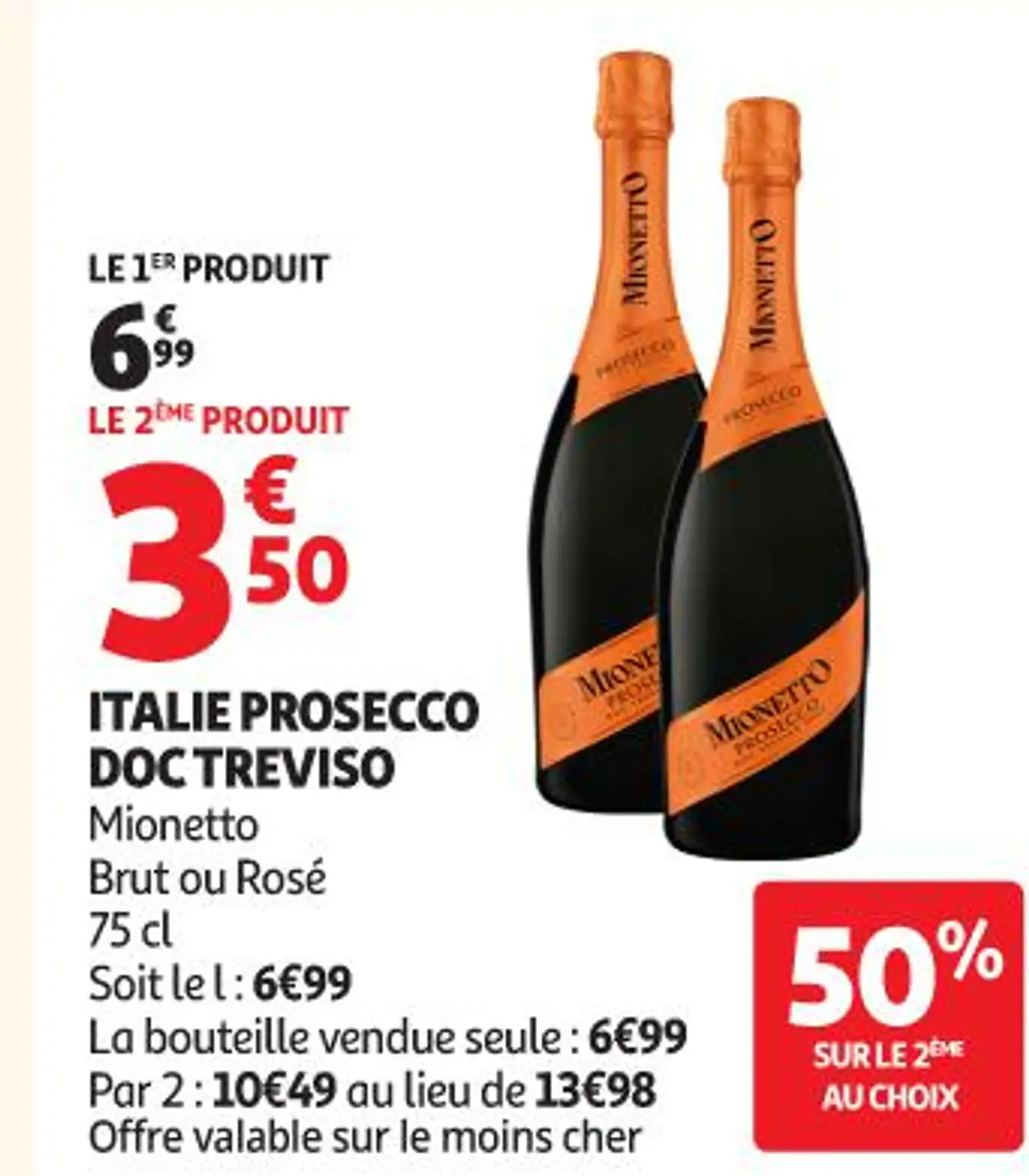 ITALIE PROSECCO DOC TREVISO Mionetto