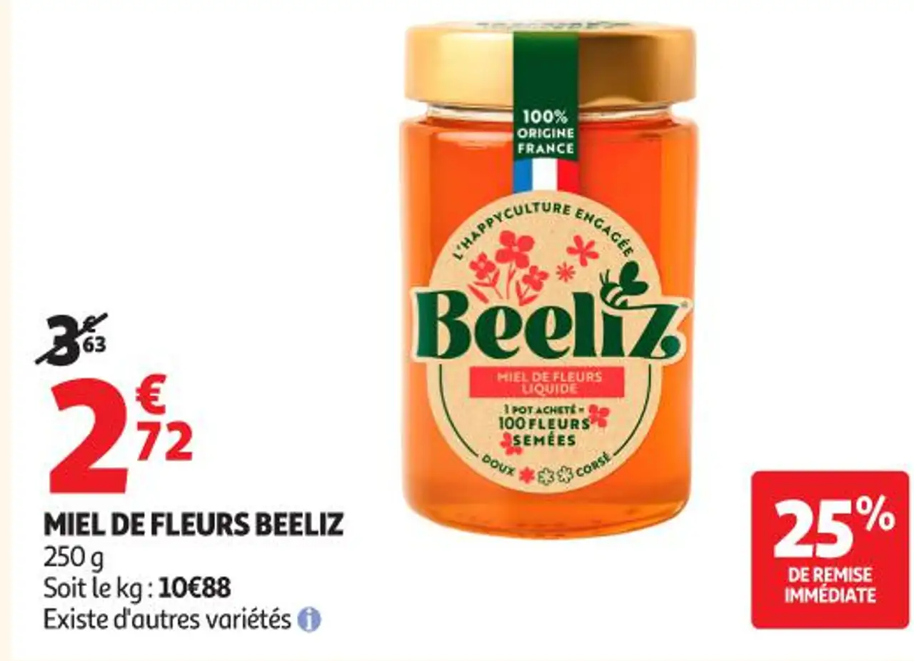 MIEL DE FLEURS BEELIZ