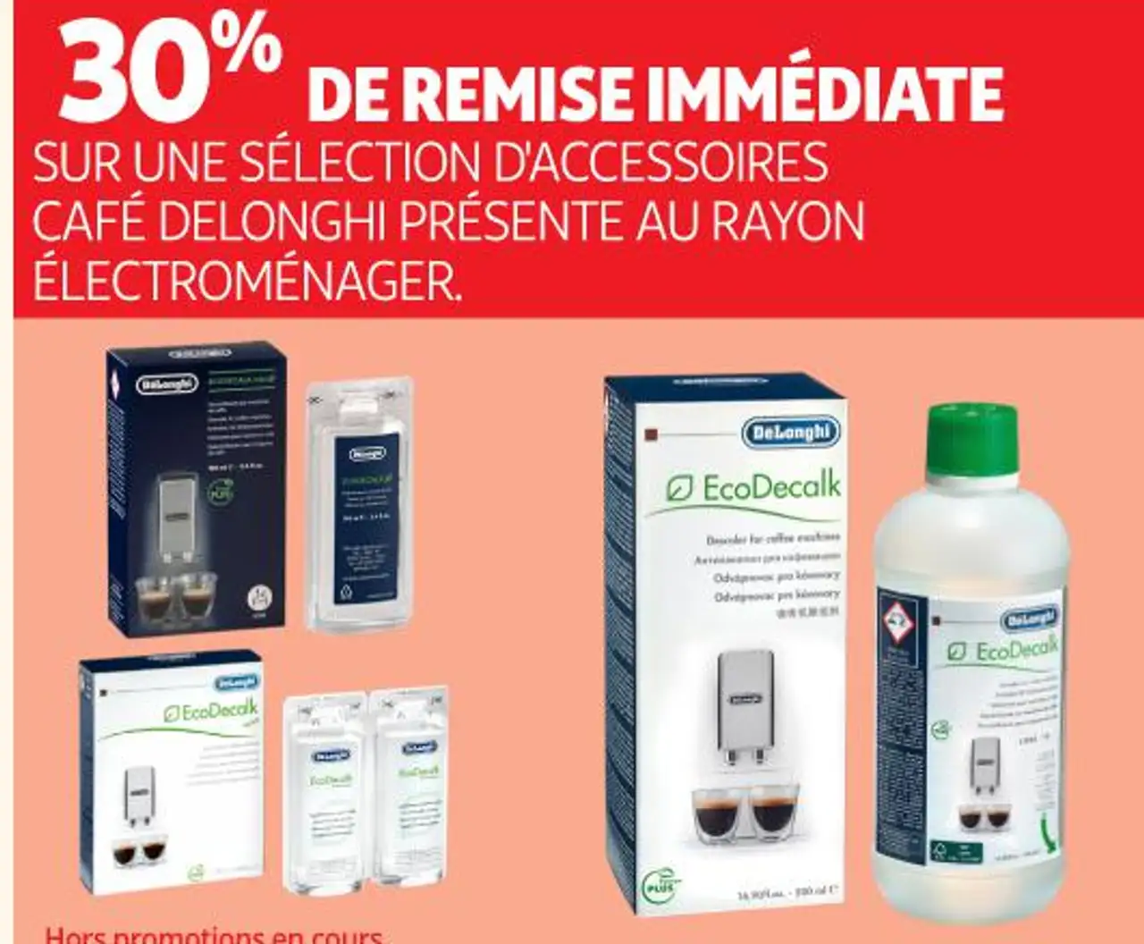 SÉLECTION D'ACCESSOIRES CAFÉ DELONGHI