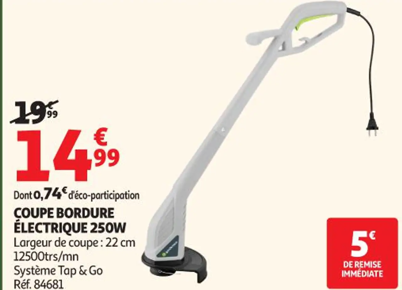 COUPE BORDURE ÉLECTRIQUE 250W