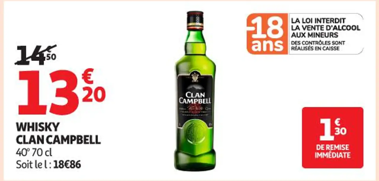 WHISKY CLAN CAMPBELL