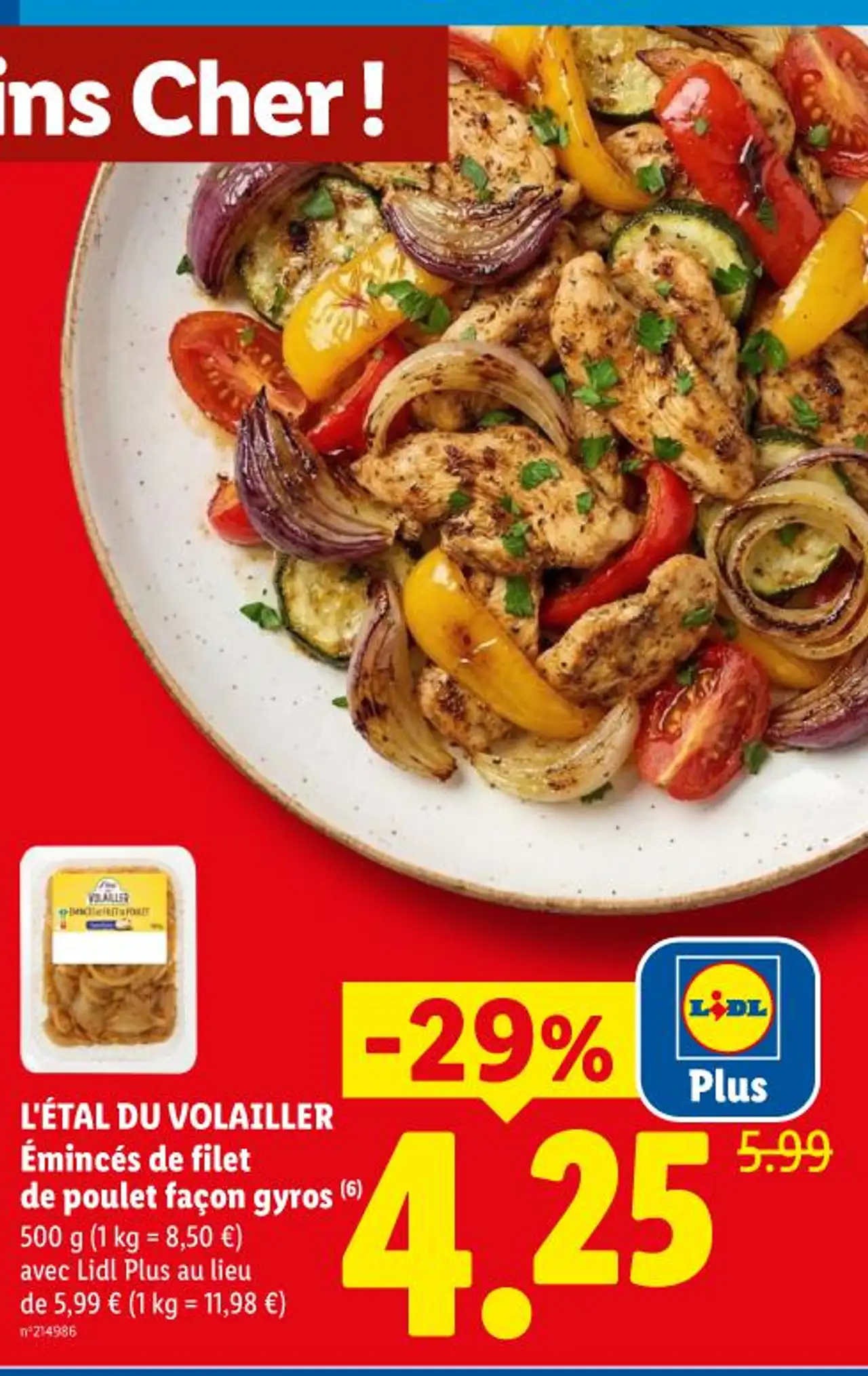 Émincés de filet de poulet façon gyros (6)