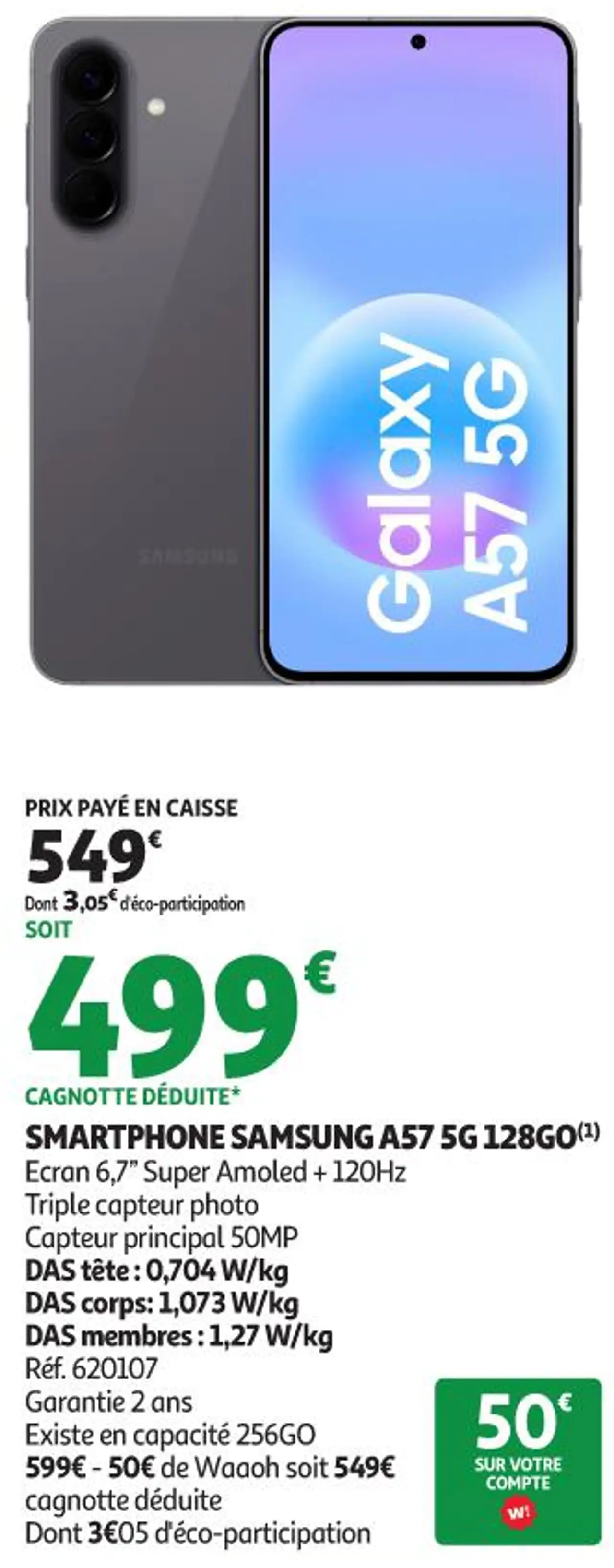 SMARTPHONE SAMSUNG A57 5G 128GO(1)