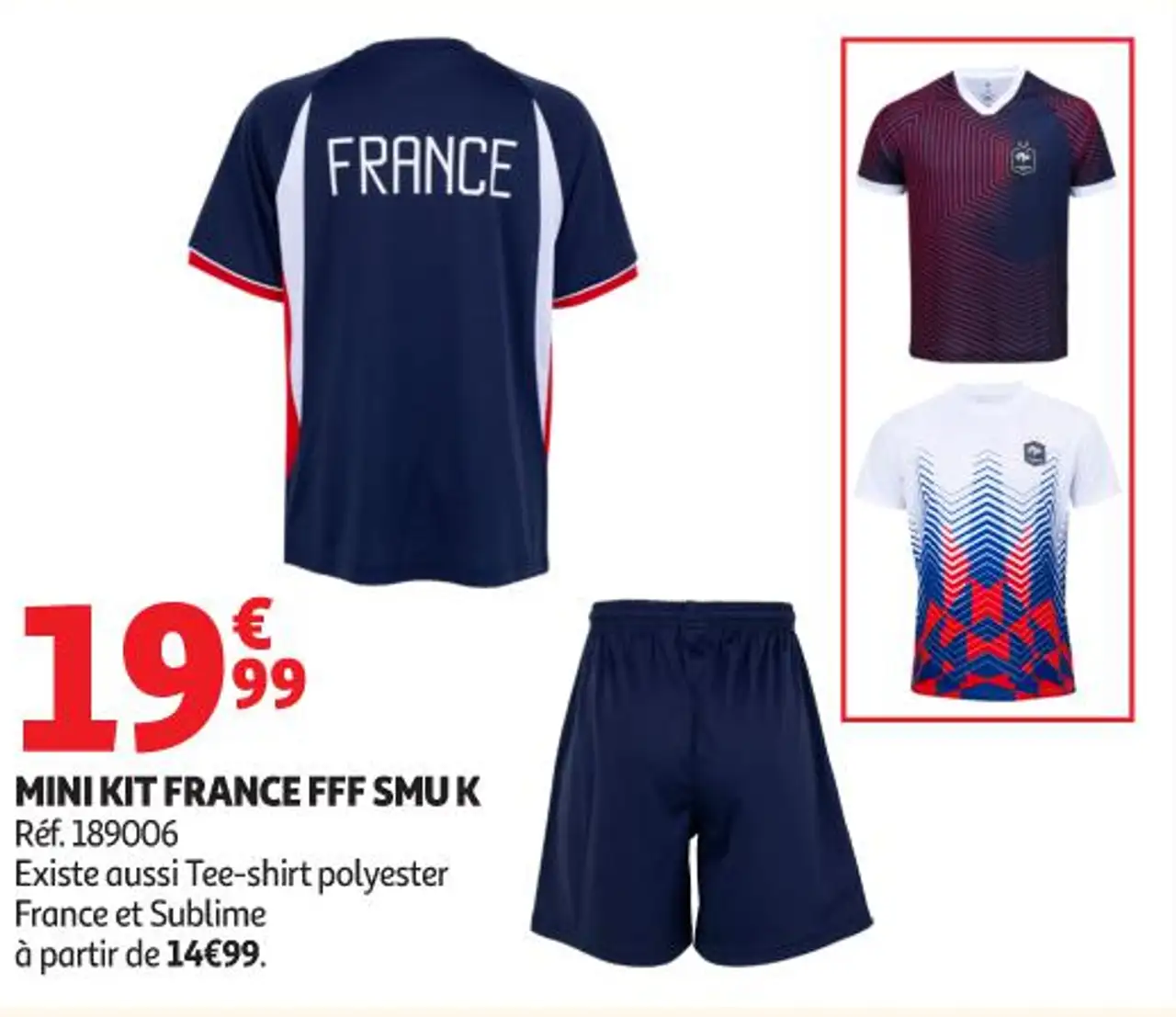 MINI KIT FRANCE FFF SMU K