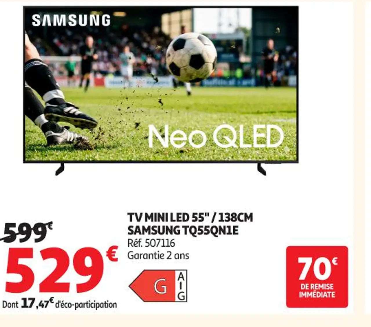 TV MINI LED 55" / 138CM SAMSUNG TQ55QN1E