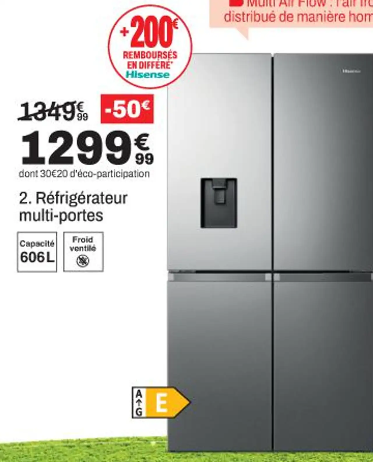 Réfrigérateur multi-portes