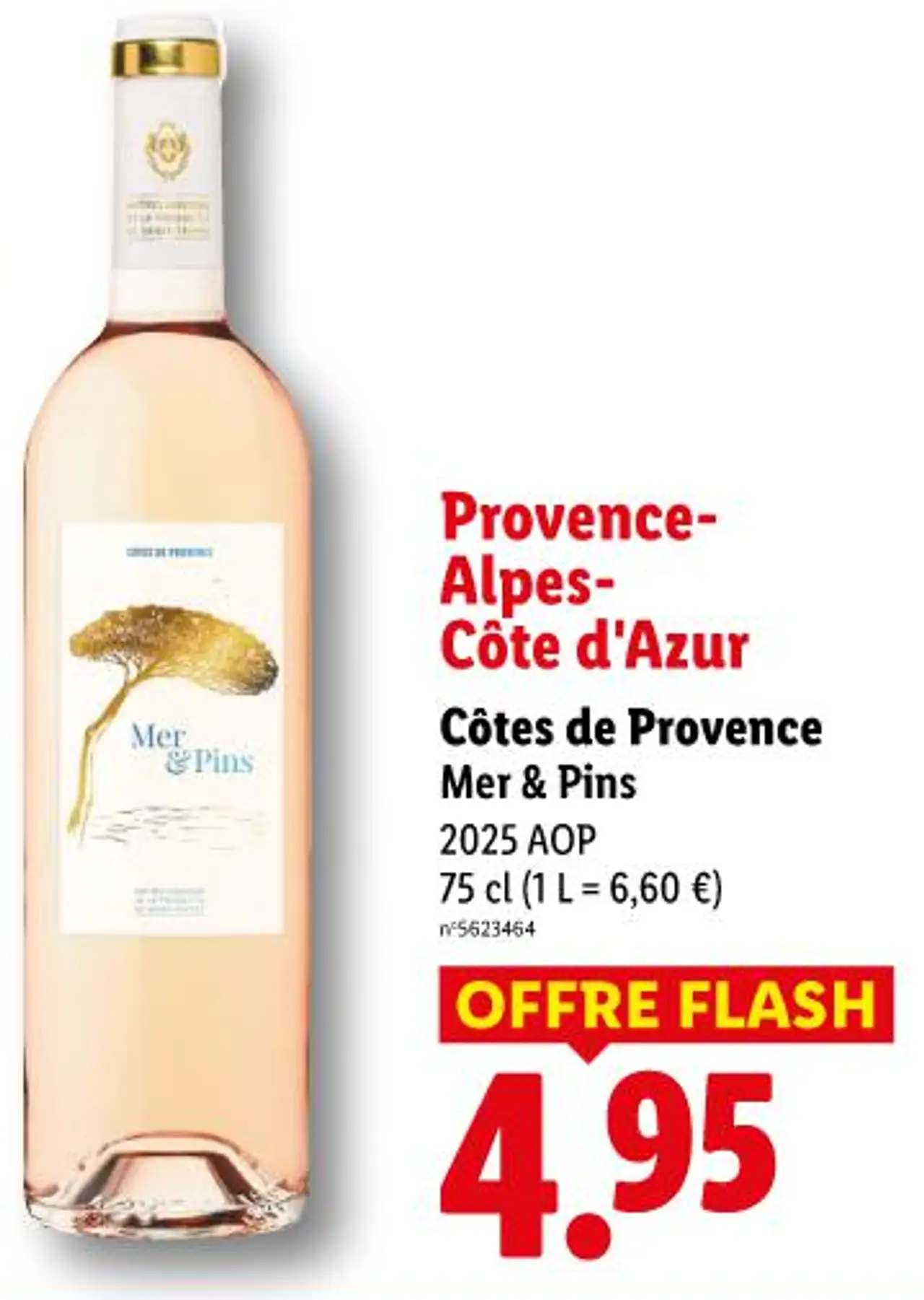 Provence-Alpes-Côte d'Azur Côtes de Provence Mer & Pins 2025 AOP