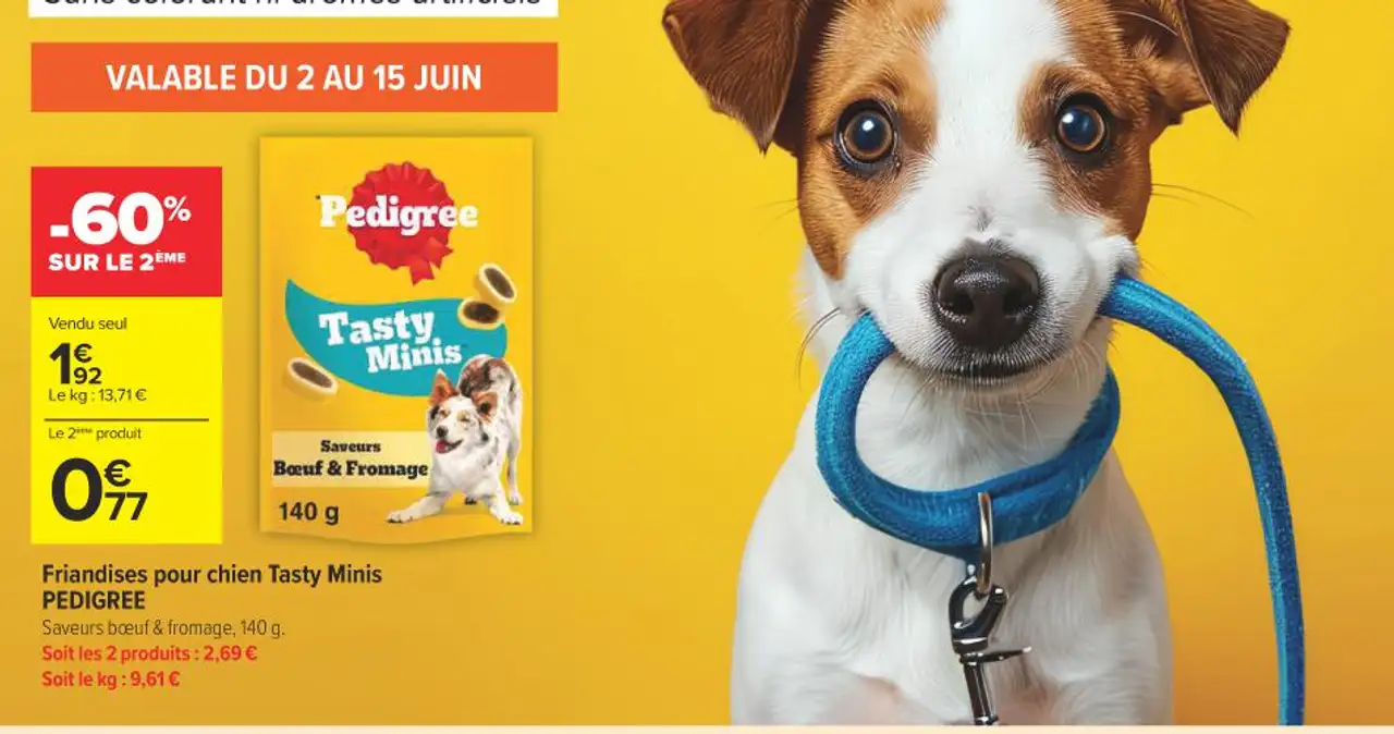 Friandises pour chien Tasty Minis PEDIGREE