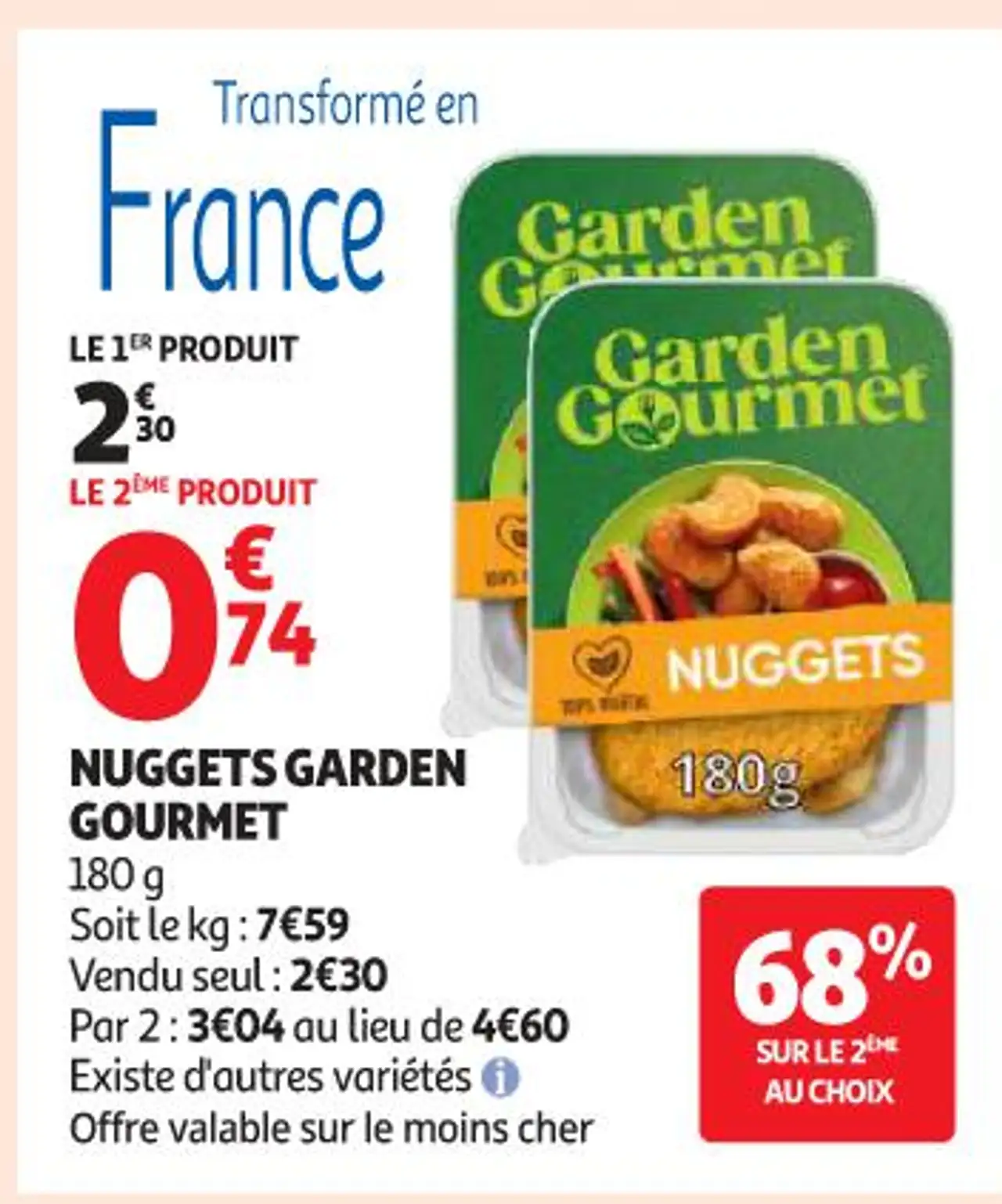 NUGGETS GARDEN GOURMET