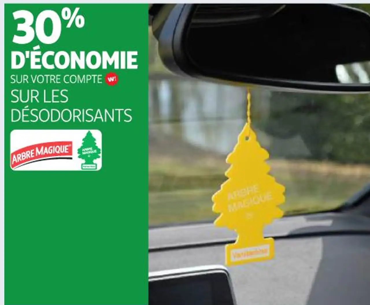 Désodorisants Arbre Magique