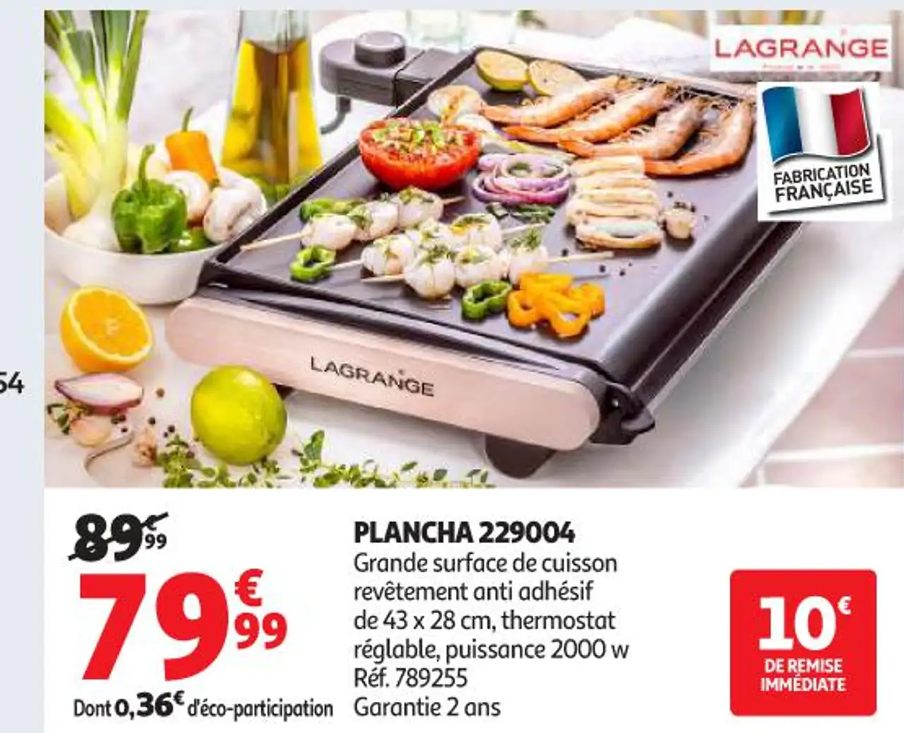 LAGRANGE PLANCHA 229004
