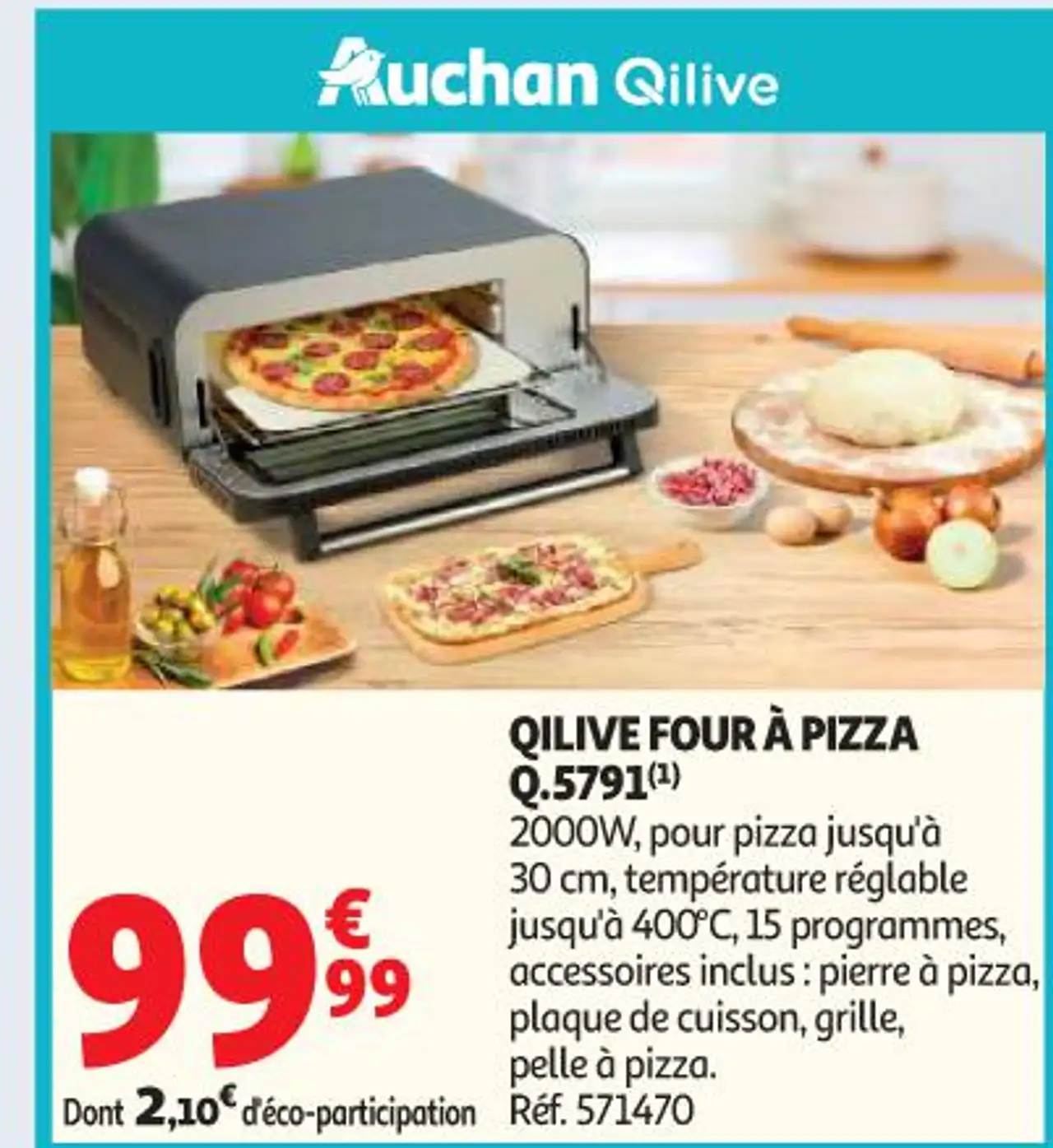 QILIVE FOUR À PIZZA Q.5791