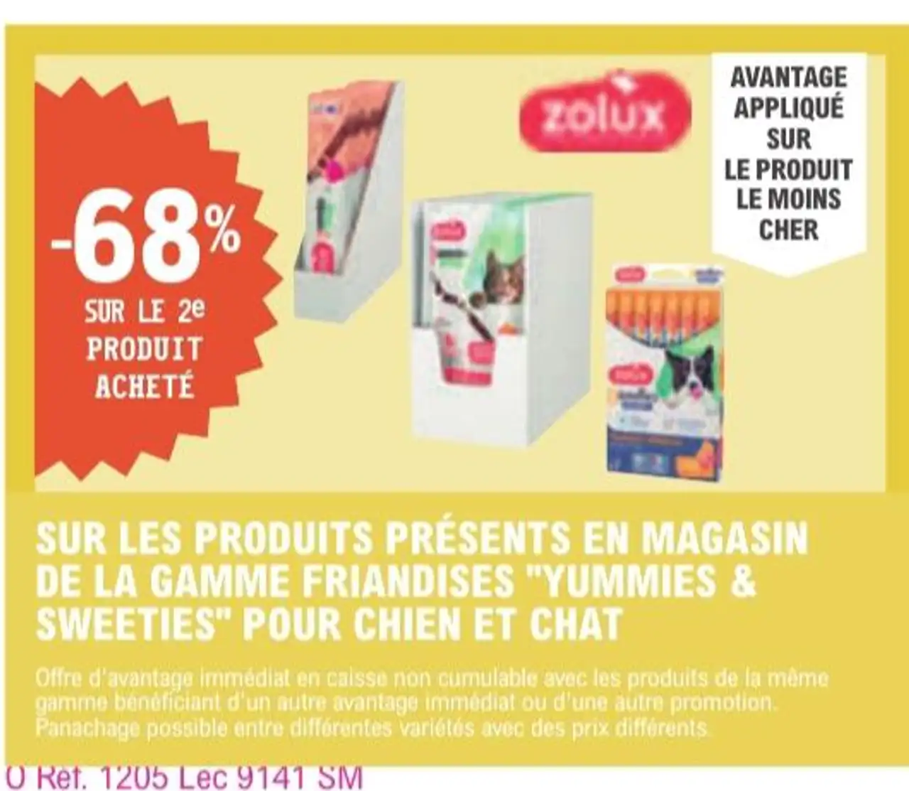 ZOLUX FRIANDISES "YUMMIES & SWEETIES" POUR CHIEN ET CHAT