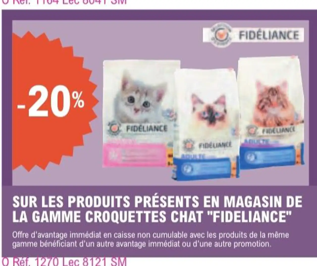 Fidéliance Croquettes Chat