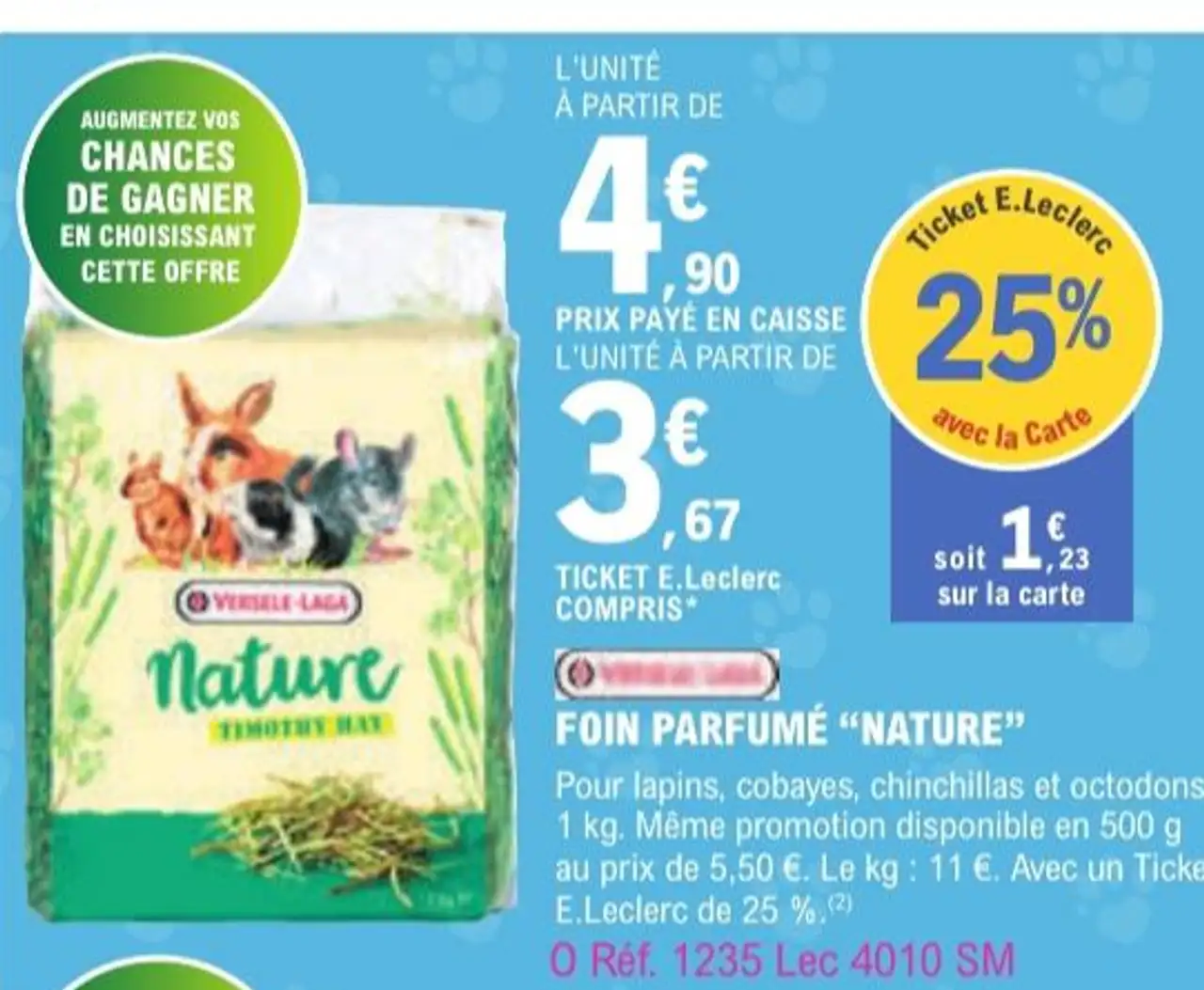 Versele-Laga Foin Parfumé "Nature"