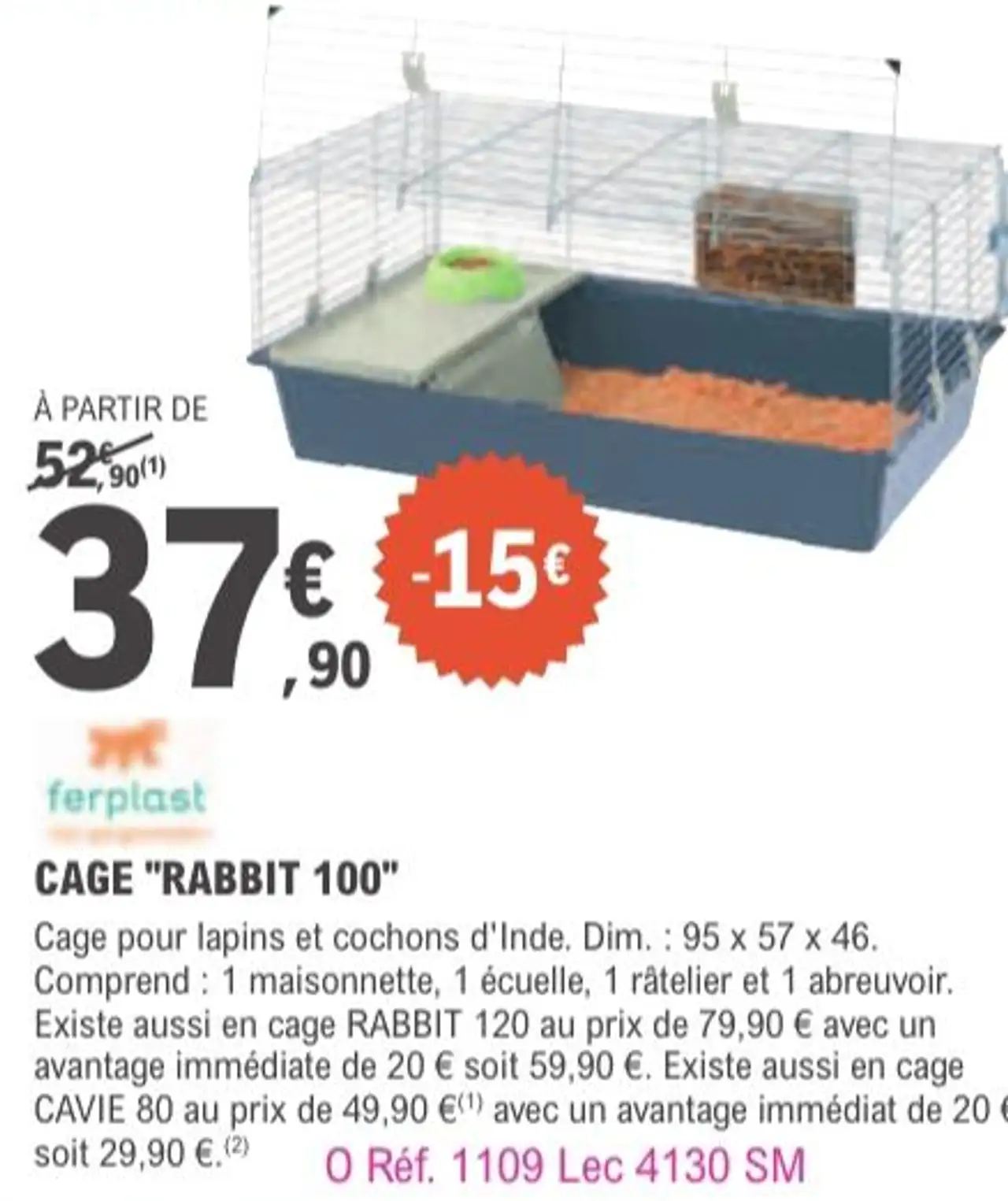 Ferplast Cage "Rabbit 100"