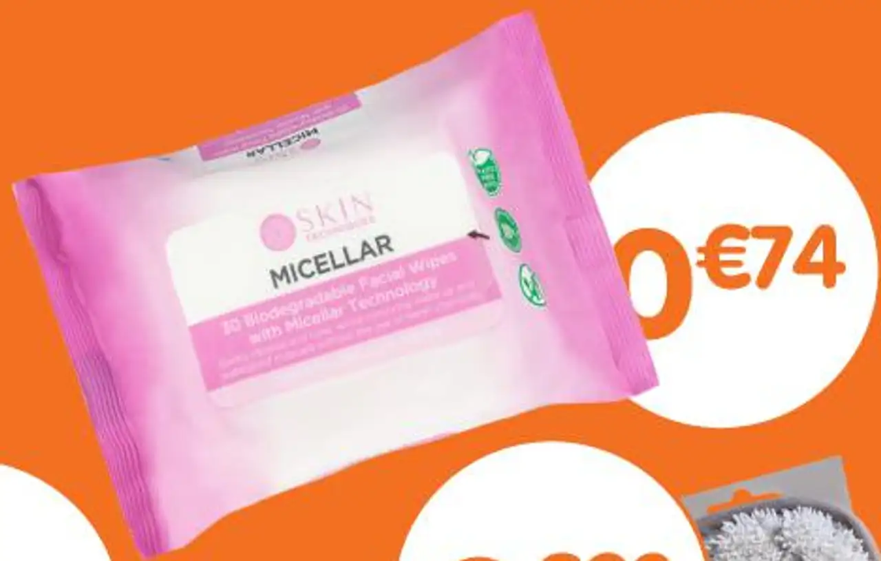 SKIN TECHNIQUES lingettes démaquillantes x30