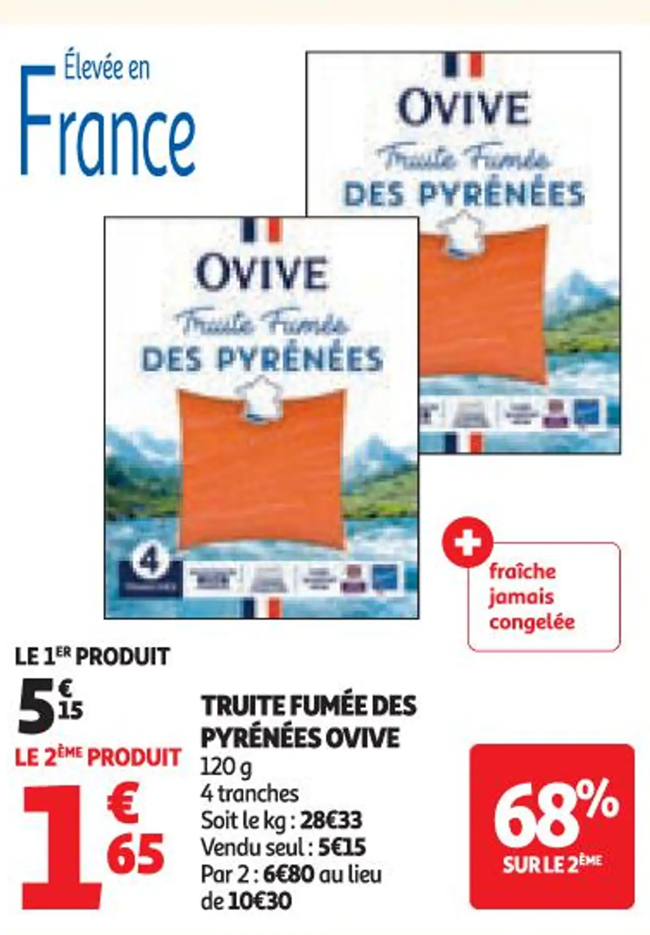 Ovive Truite Fumée des Pyrénées