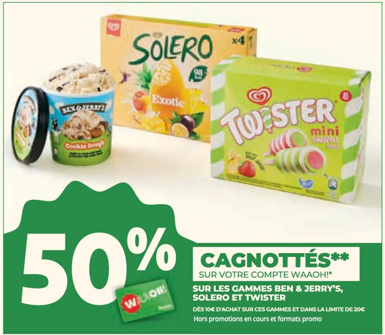 Gammes Ben & Jerry's, Solero et Twister