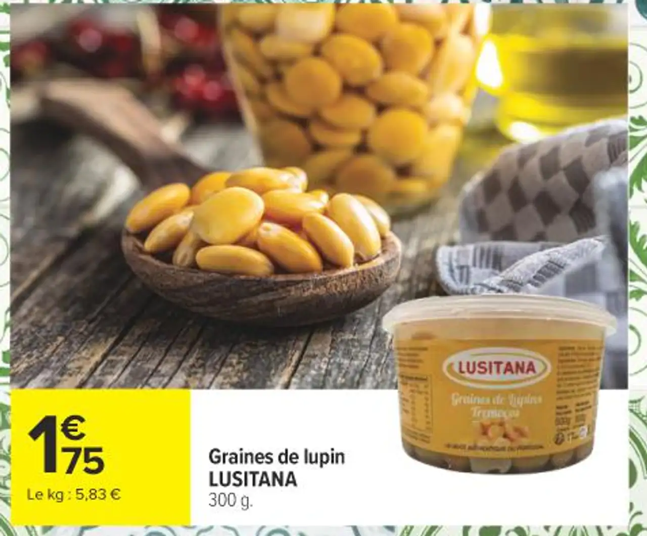 Graines de lupin LUSITANA