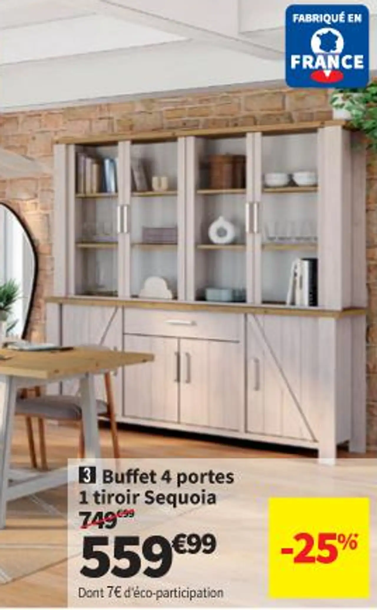 Table extensible Sequoia