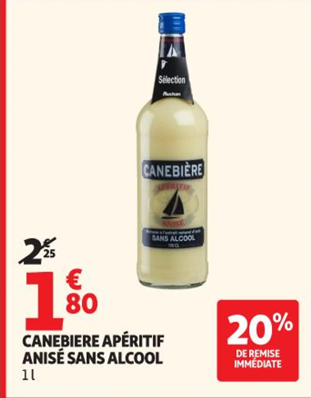 CANEBIERE APÉRITIF ANISÉ SANS ALCOOL