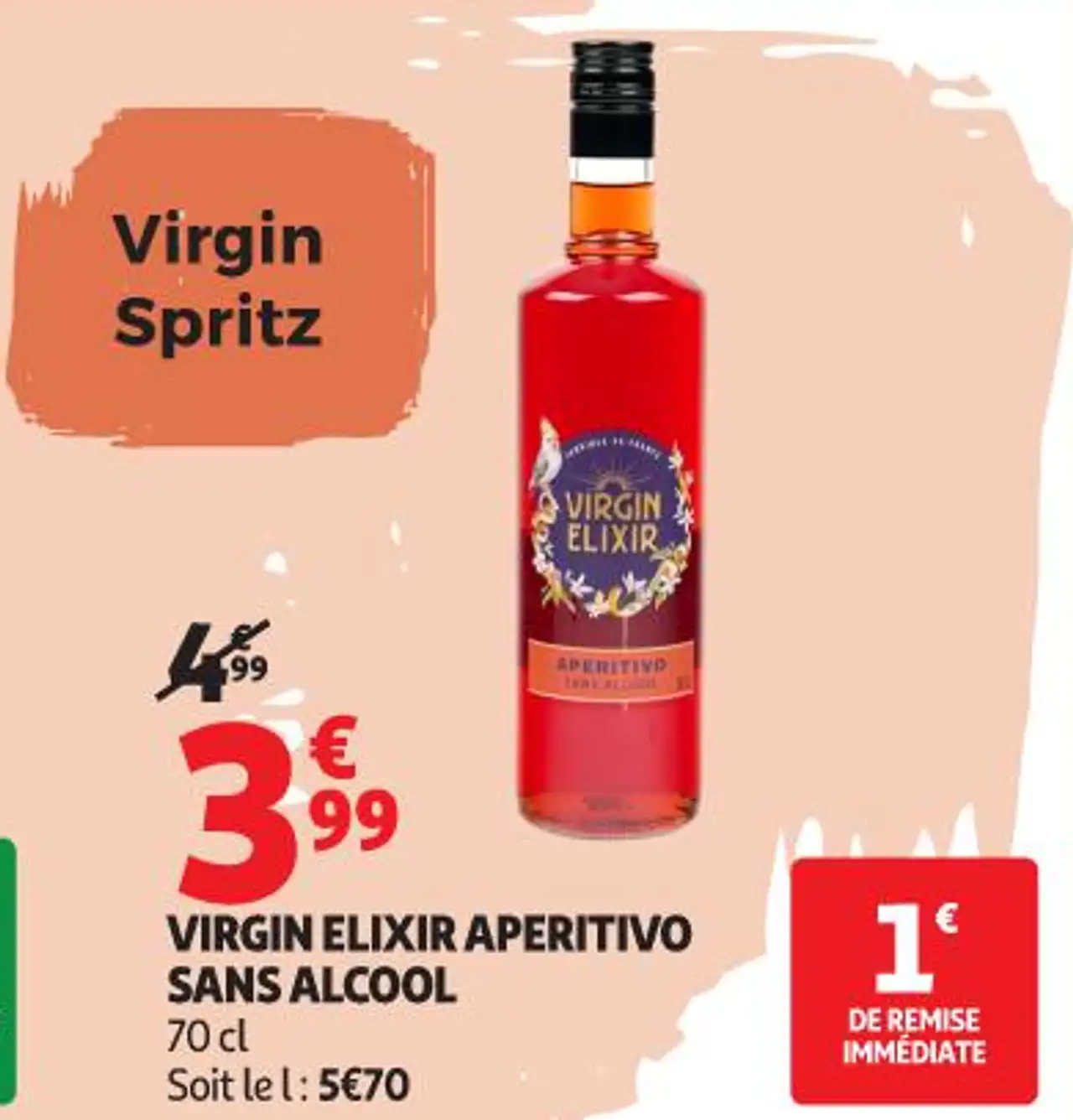 VIRGIN ELIXIR APERITIVO SANS ALCOOL