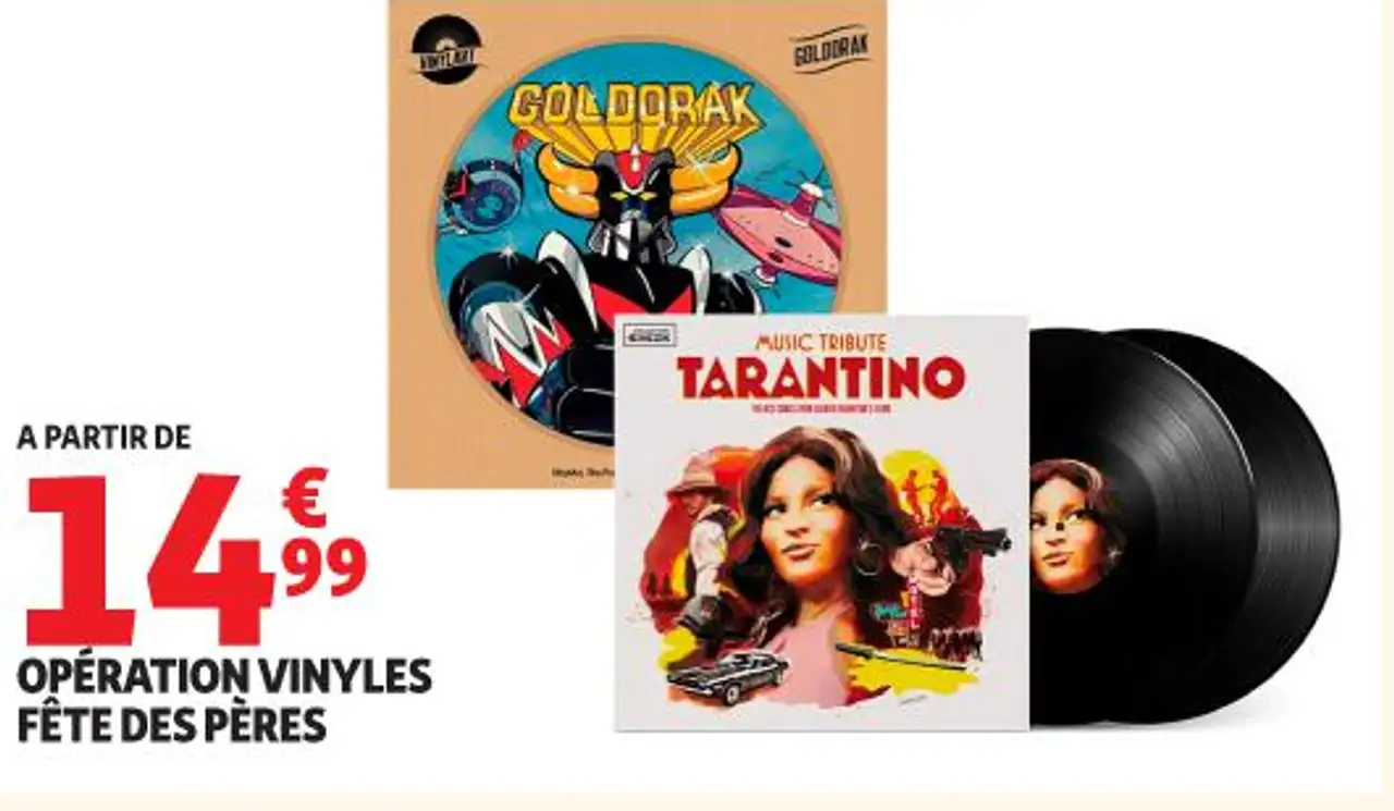 Opération vinyles Fête des Pères